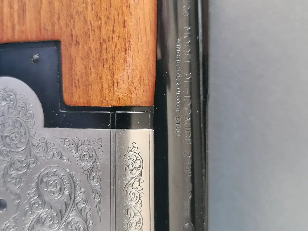 Winchester model 91 over under 12/70