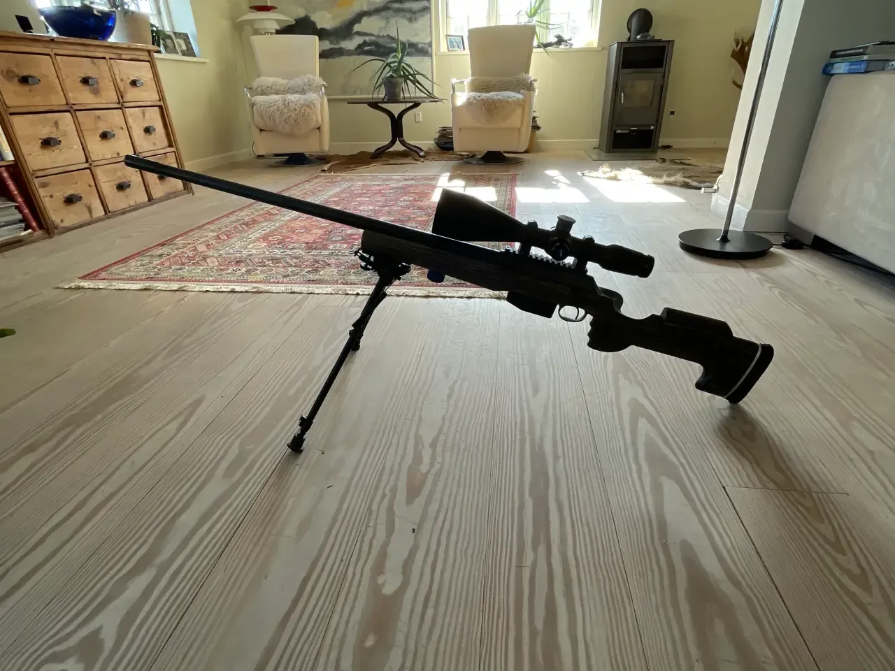 Sauer 202 med GRS skæfte