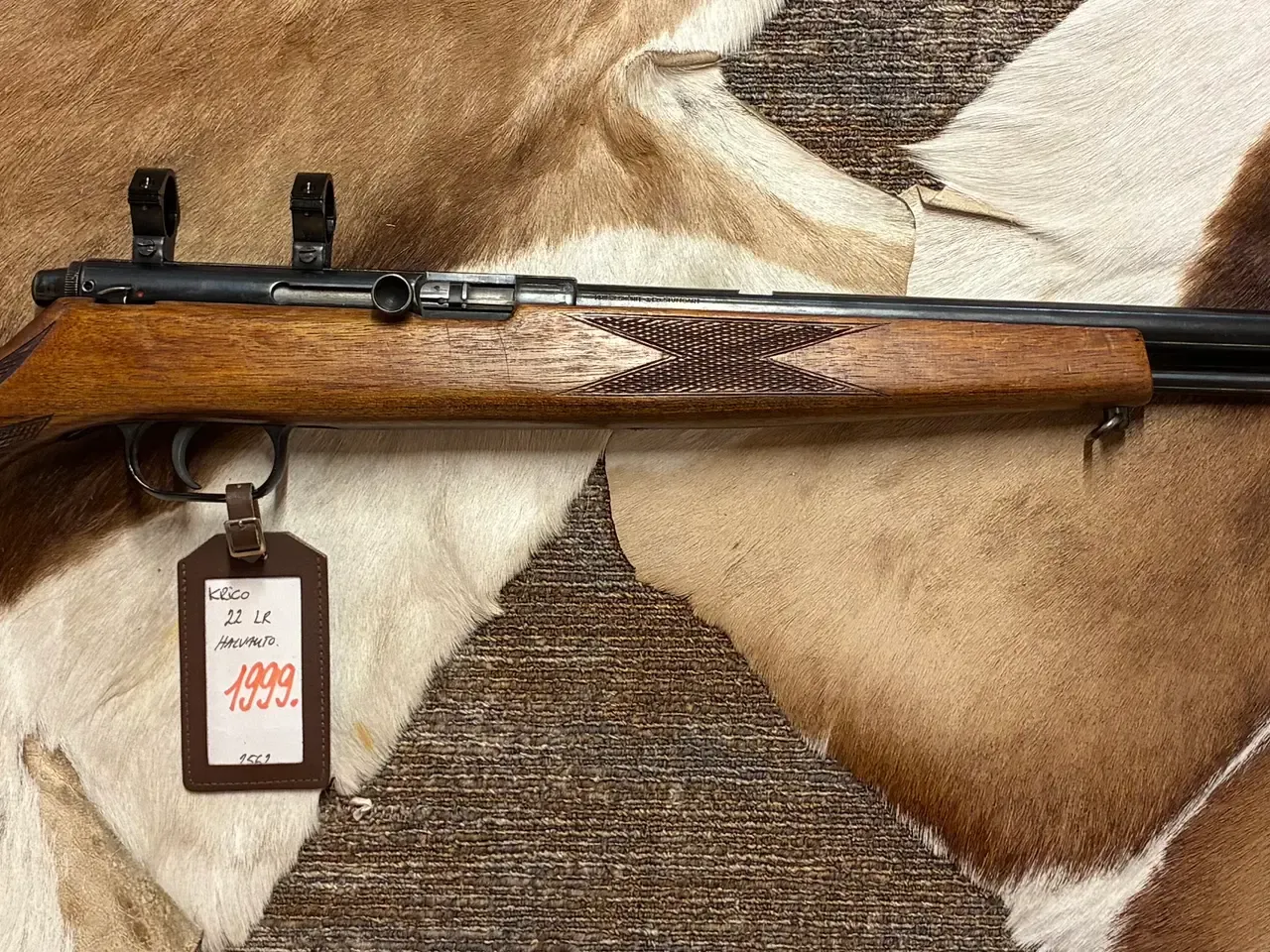 Krico 22lr. halvautomatisk