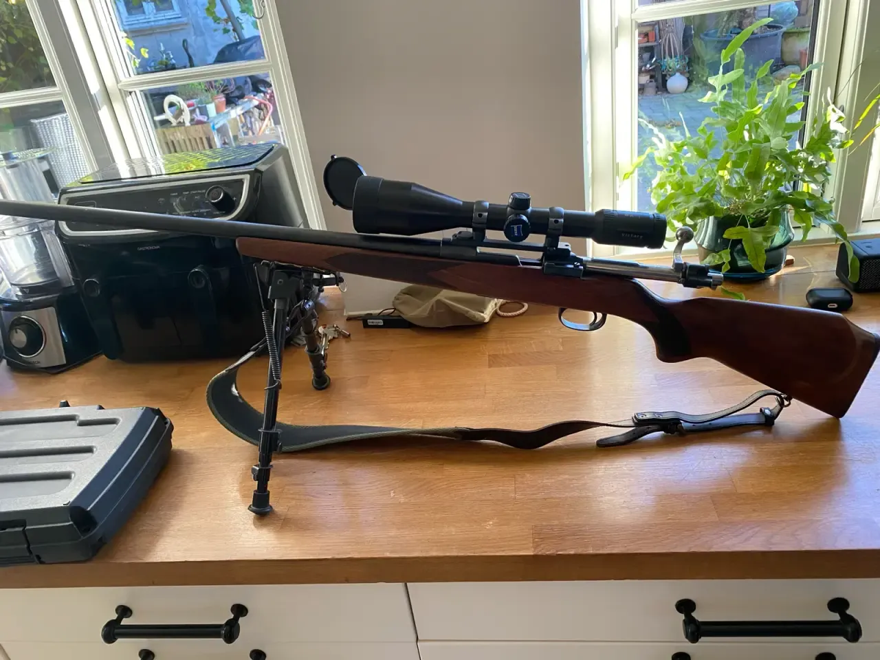 *bud modtages* Mauser riffel