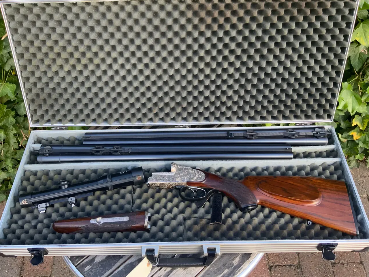 KRIEGHOFF NEPTUN 12/70. 2 løb 7x65R. 8x75RS
