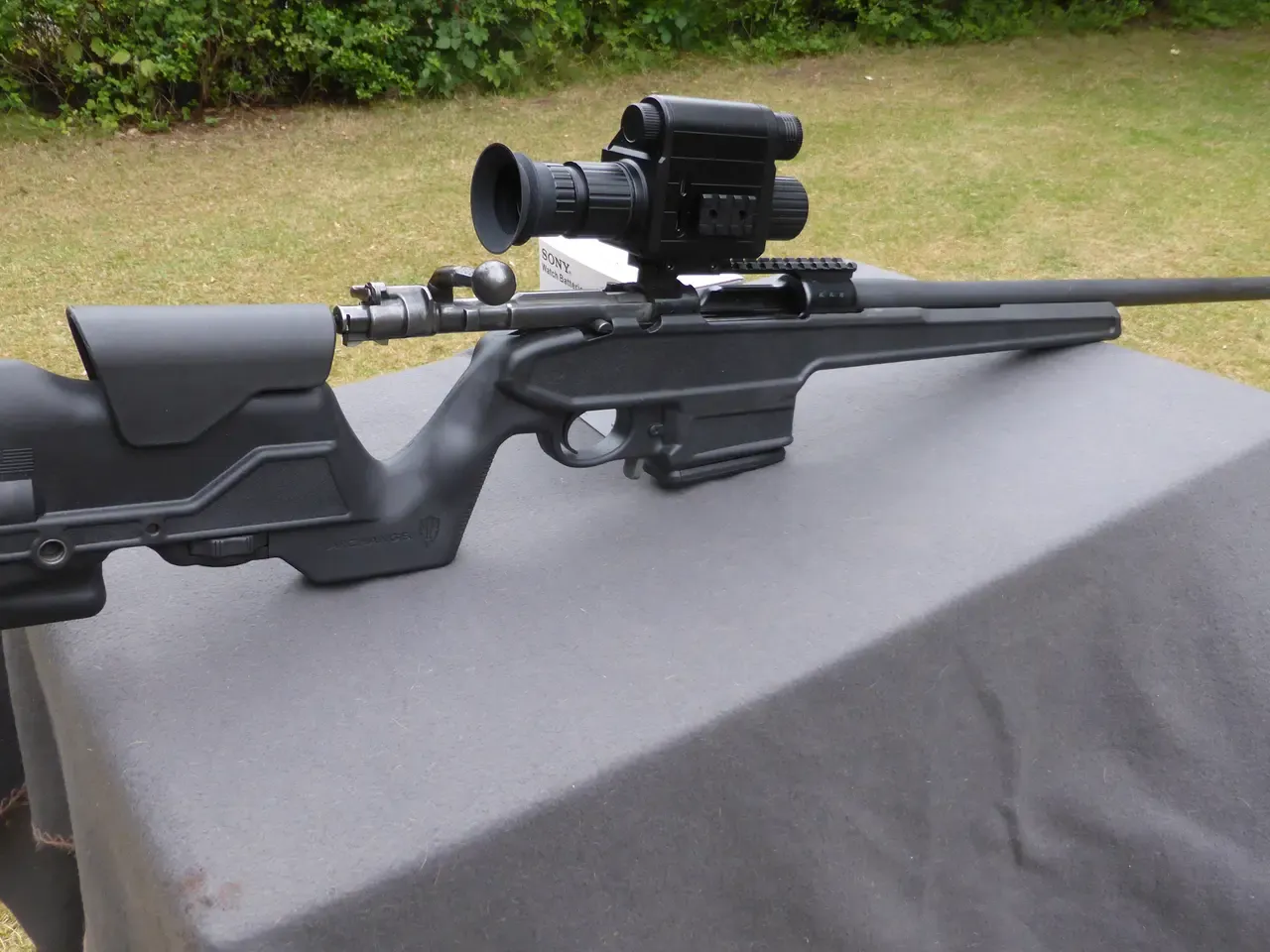 Jagtriffel 6,5 x 55 med magasin
