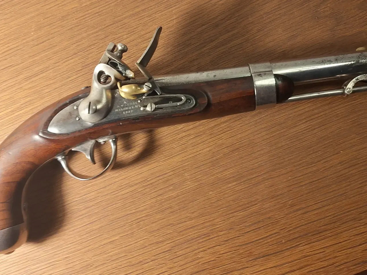 Flintlås pistol