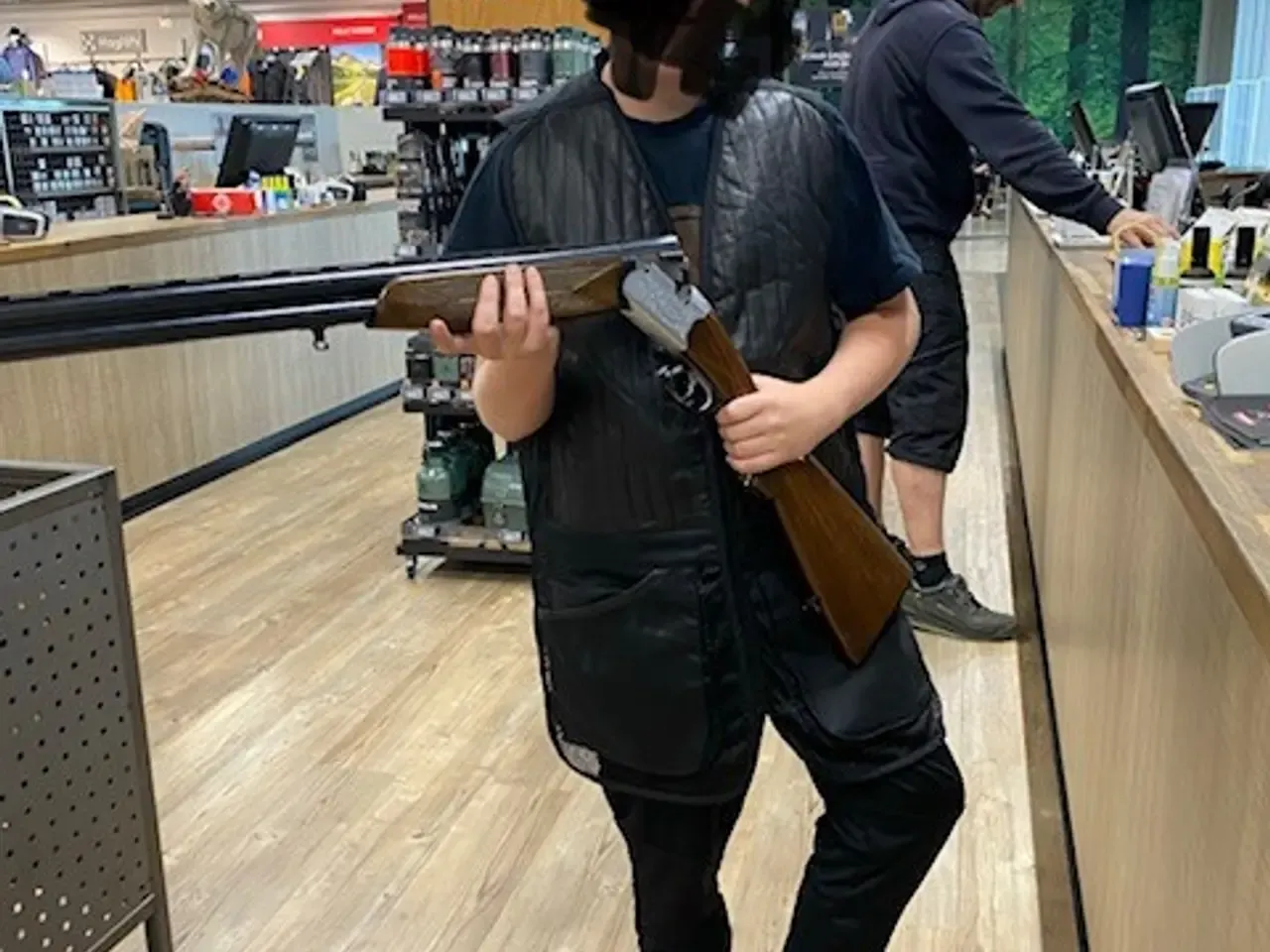 Perfekt ungdomsgevær (Beretta S56E, O/U)