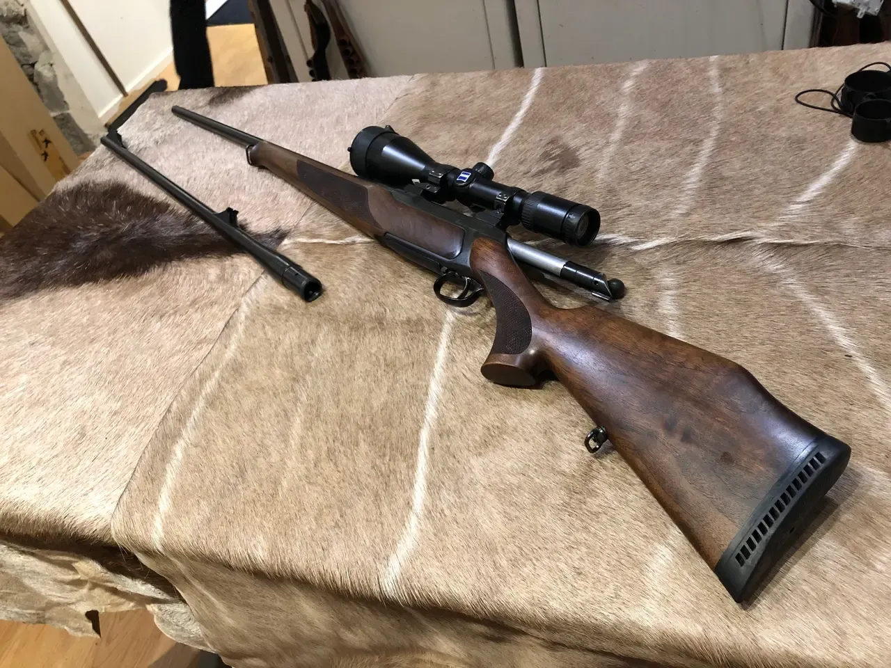 Sauer 202 med 2 piber