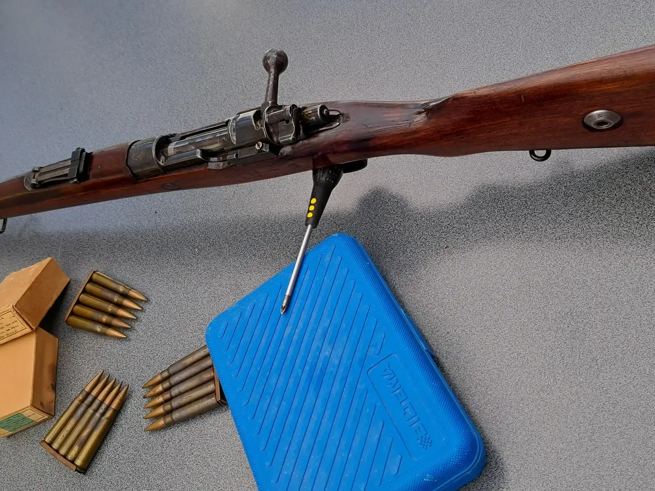 Historisk våben "Mauser" riffel model 1924