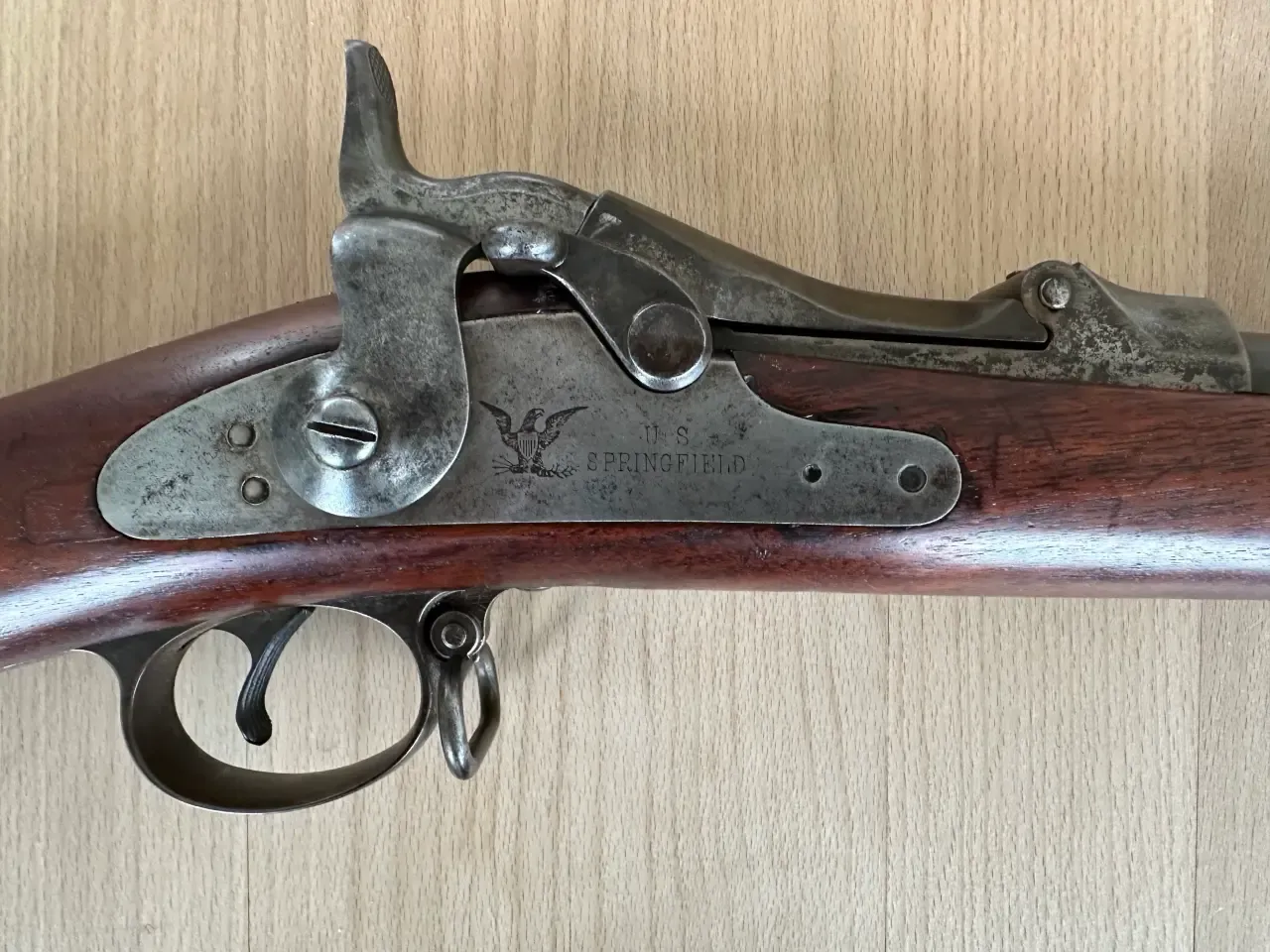 U.S. Springfield Trapdoor riffel i kal. 45-70
