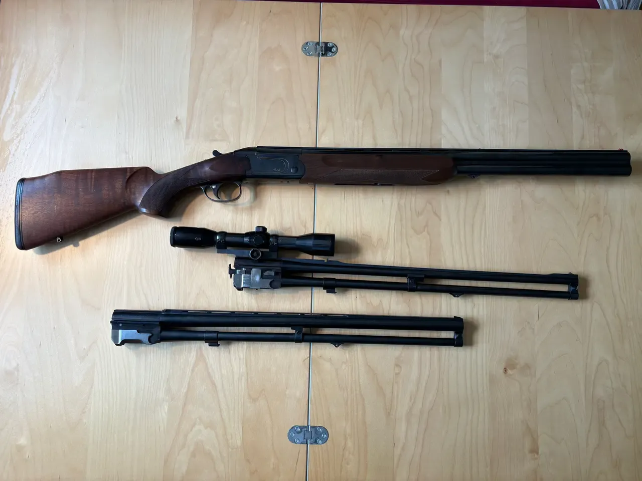 Valmet 412s: Dobbeltriffel + BBF + Hagl