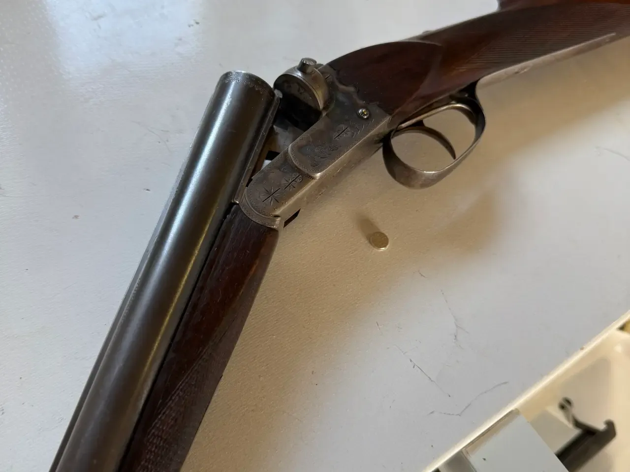 12/70 S/S engelsk skæfte 4 ringet - Haenel Suhl