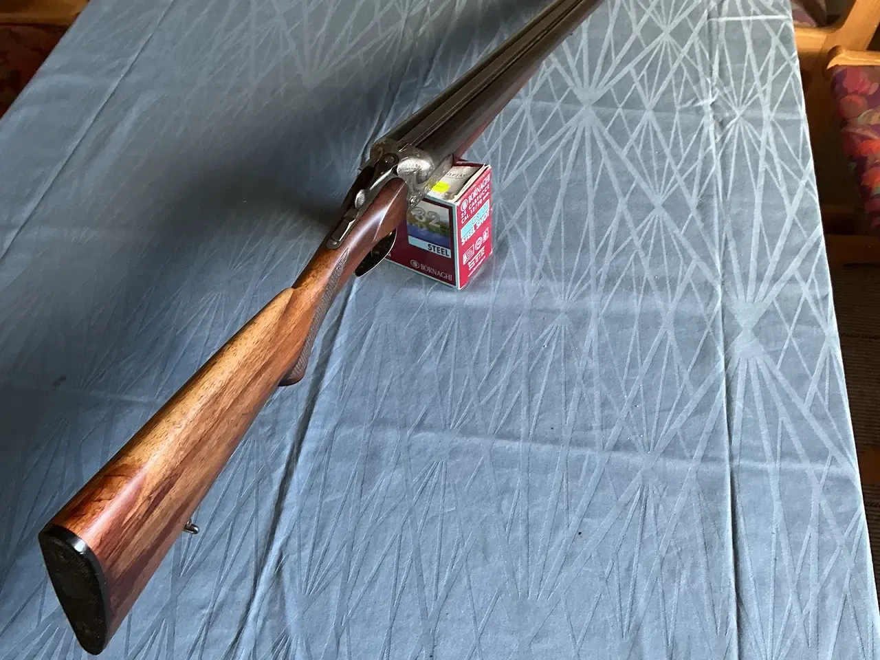 Sauer s/s 74E haglgevær incl 150 patroner.