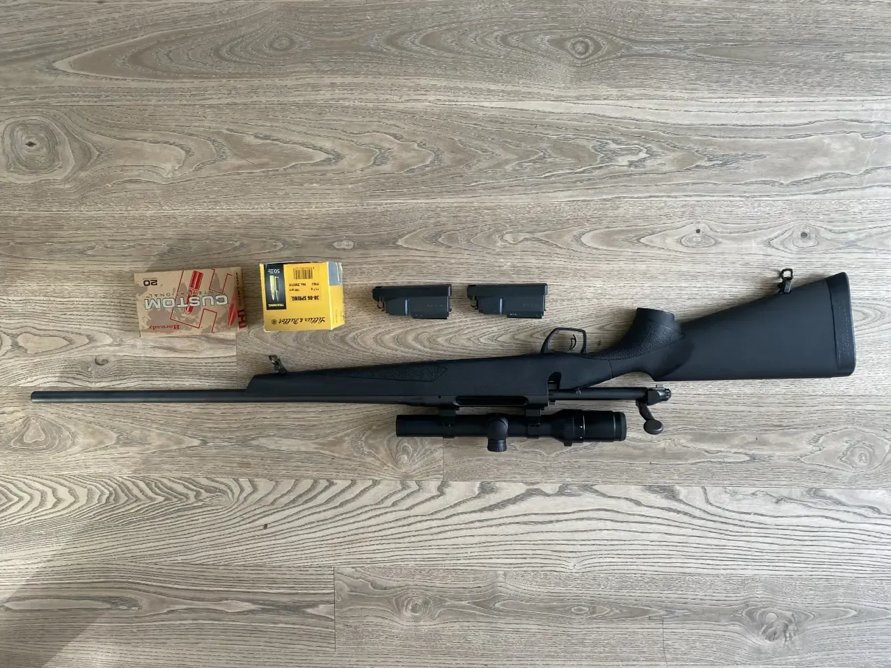 Riffel Remington 783 30.06 med kikkert