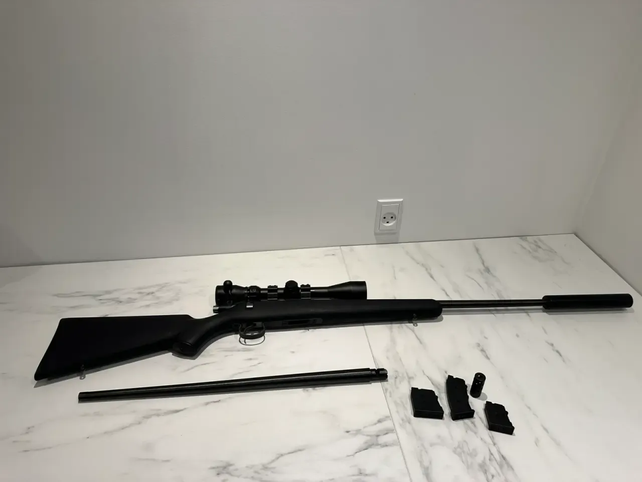 CZ455 22lr + 17 HMR