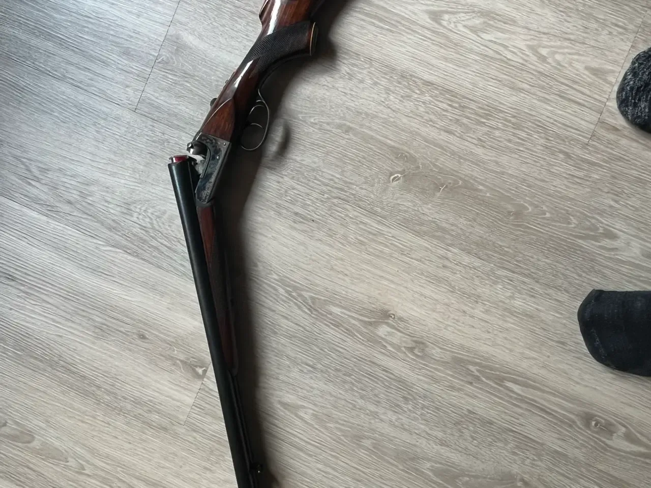 AYA side bye side.The hunters gun