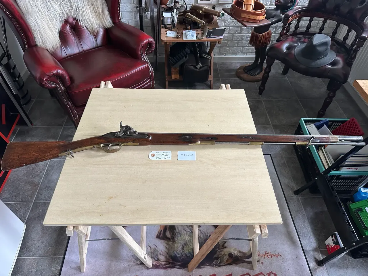 Originalt Dansk Ingeniør gevær model 1794
