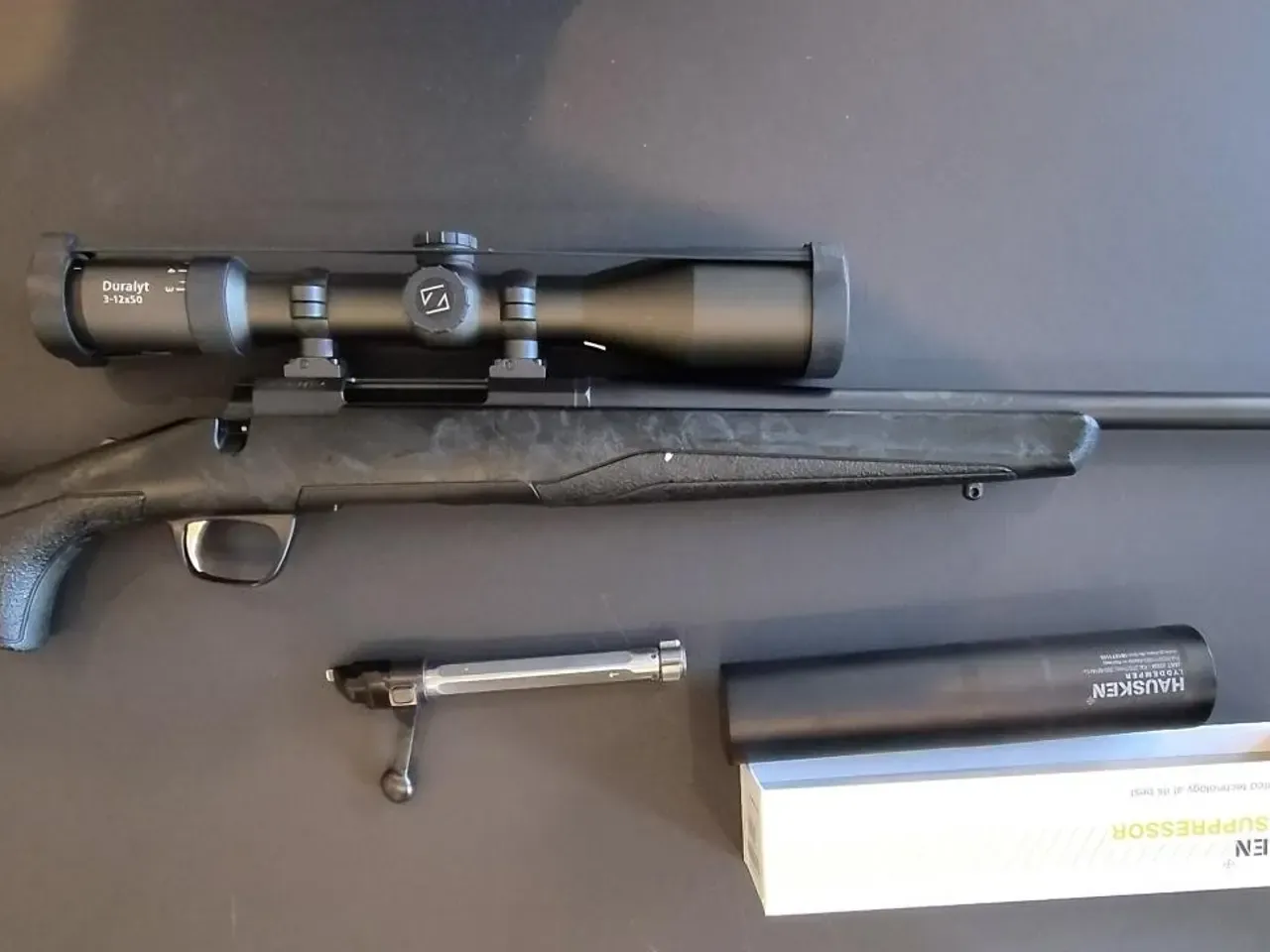 Browning X-bolt 308, Zeiss og Hausken lyddæmper