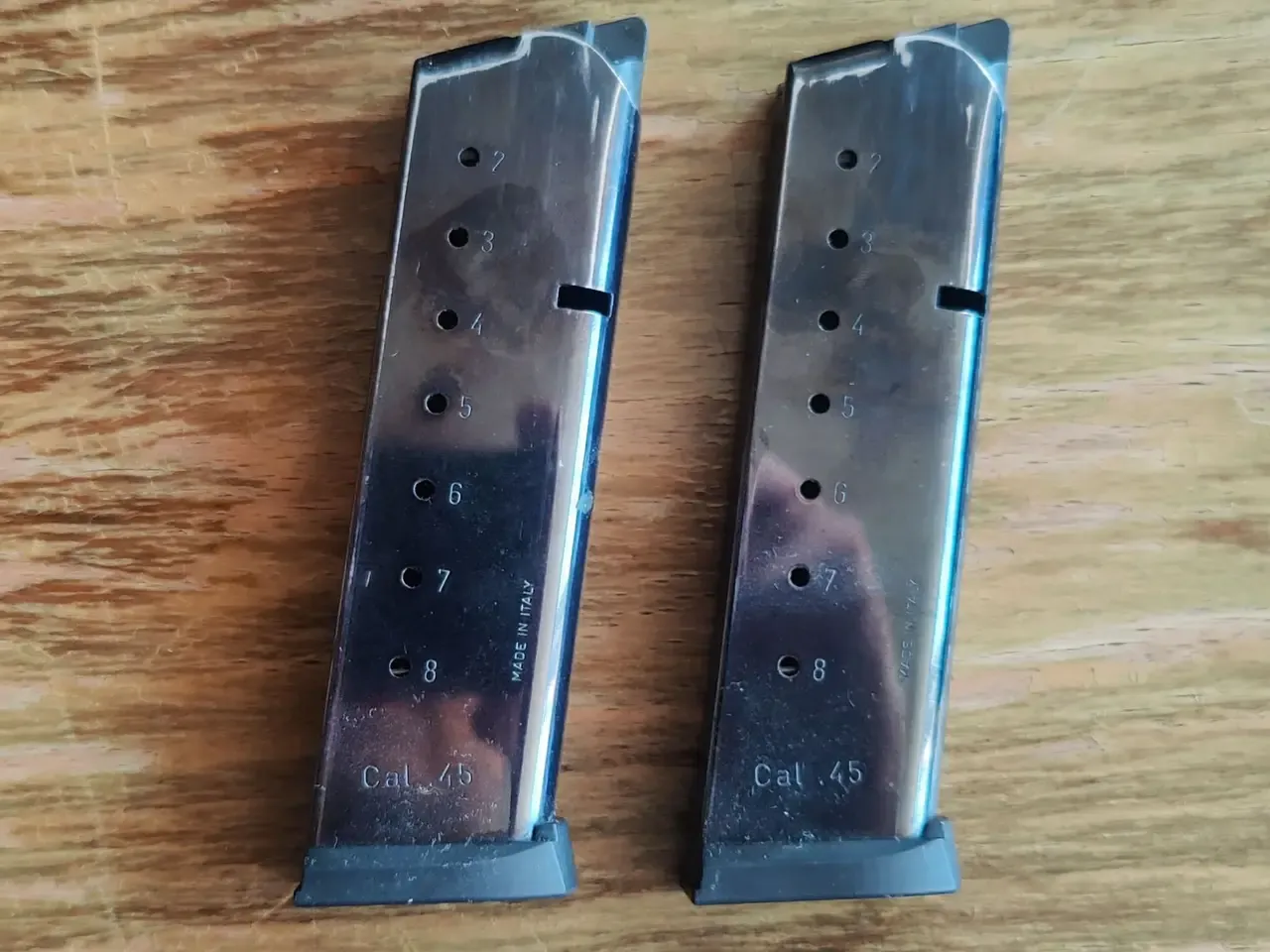 1911 8 skuds MecGar .45 ACP Magasin