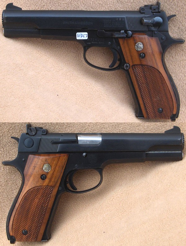 S&W M.52 .38 Special Wadcutter. Flot stand 9.980,-