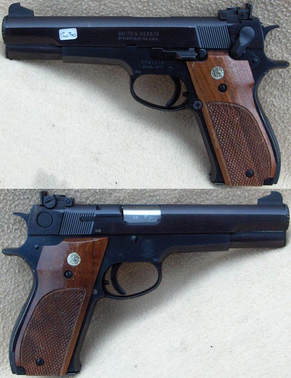 S&W M.52 .38 Special Wadcutter. Flot stand 9.980,-