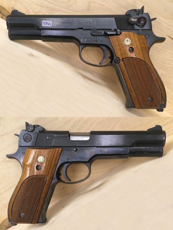 S&W M.52 .38 Special Wadcutter. Flot stand 9.980,-