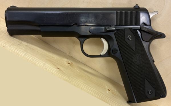 Colt Gov. 1911 MK.IV Serie 70. 9x19. Blåneret. Meget flot stand. 10.980,-