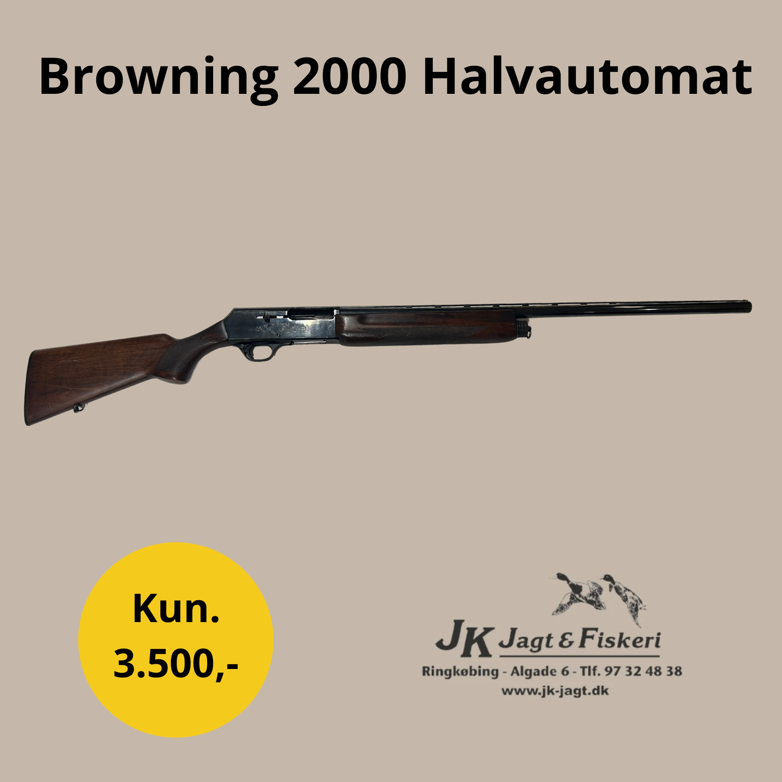 Browning 2000 halvautomat