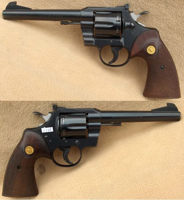 Colt Officers Match 6"  .38 Special. Flot stand 4.700,-