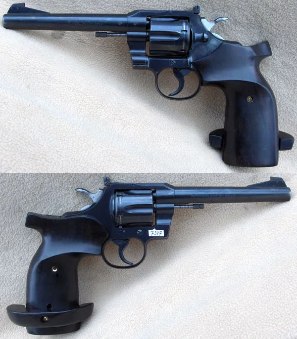 Colt Officers Match 6"  .22lr. Pæn stand 3.800,-