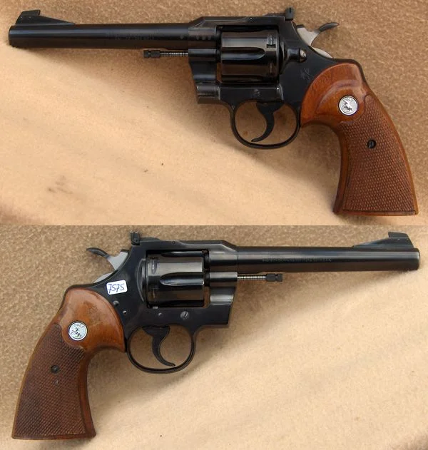 Colt Officers Match 6"  .22lr. Flot stand. 4.900,-