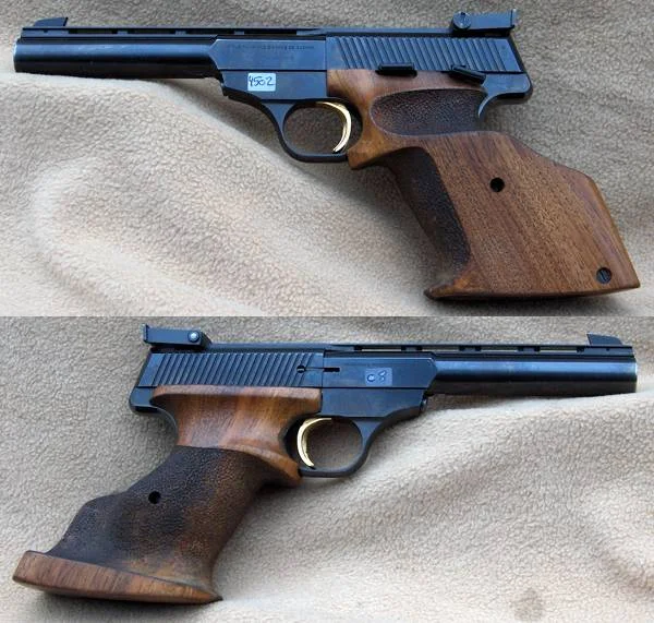 FN Browning M.150  .22lr. med vægt, matchgreb, god stand 2.800,-