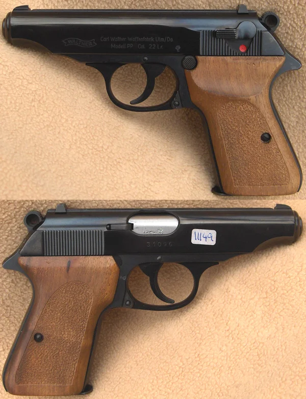 Walther PP .22lr. Flot stand. 3.980,-