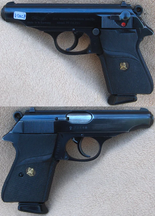 Walther PP .22lr. Ok stand. 2.780,-