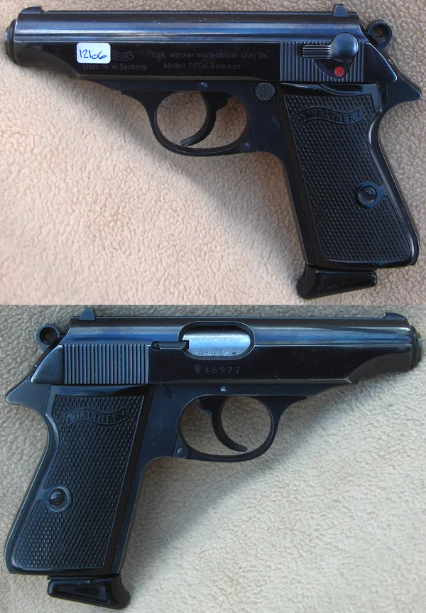Walther PP 9x17 (.380 ACP). God stand. 4.180,-