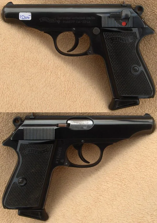 Walther PP .22lr. Flot stand. 3.480,-