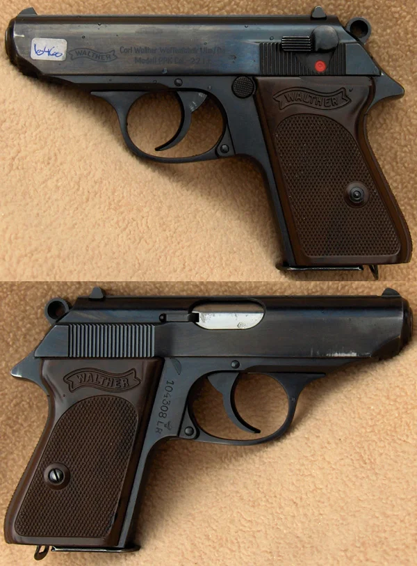 Walther PPK  .22lr. Pæn stand. 3.400,-