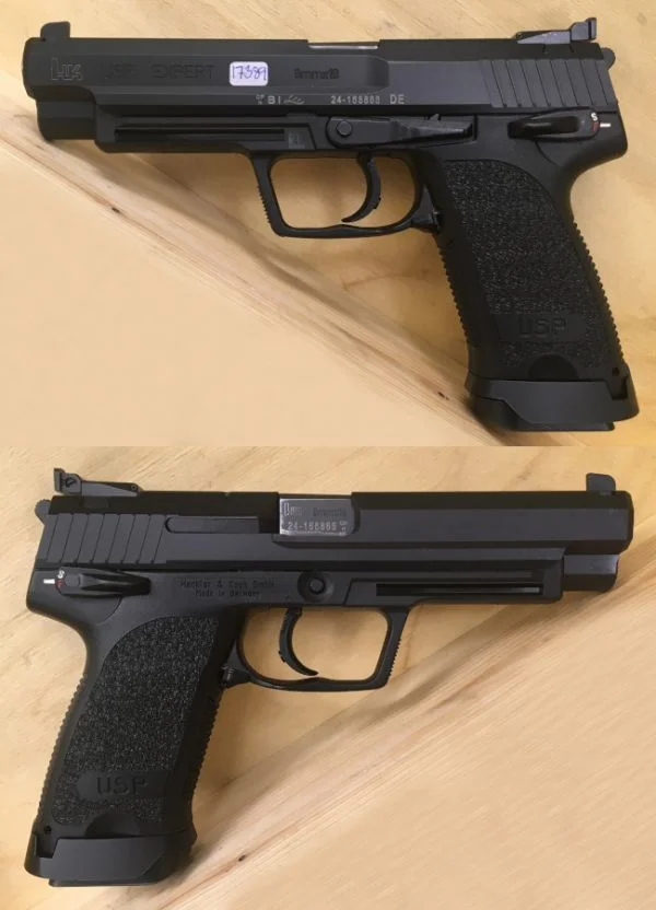 Heckler & Koch USP Expert, 9x19. Pæn stand. 7.980,-