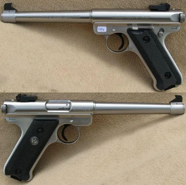 Ruger Standard Mark II 6,88" Bull pibe, rustfri .22lr. Flot stand. 4.980,-