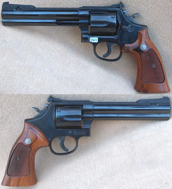 S&W M.586 6" Practical .357Mag. Flot stand 9.980,-