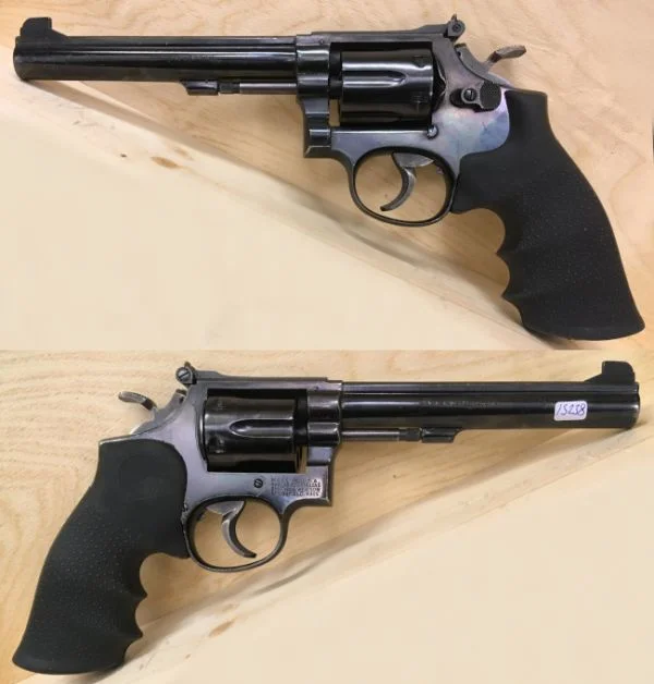S&W M.14 6" .38 Special. God stand. 6.980,-