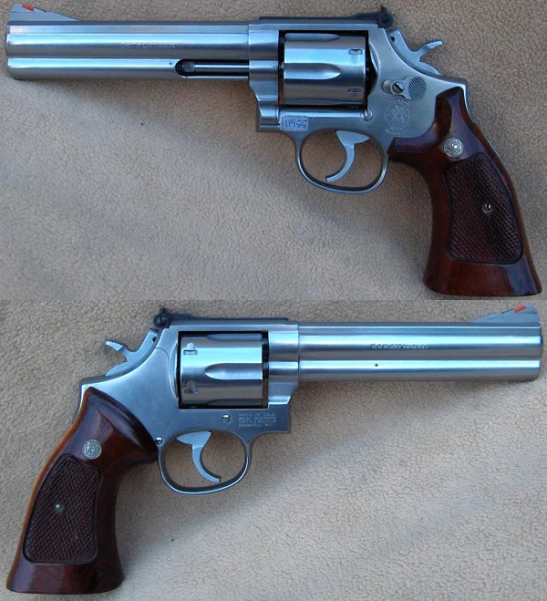 S&W M.686 6" .357 Mag. Pæn stand. 9.980,-