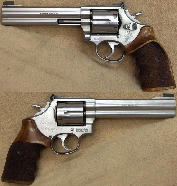 S&W M.686 6" Target Champion .357Mag. Pæn stand. 9.980,-
