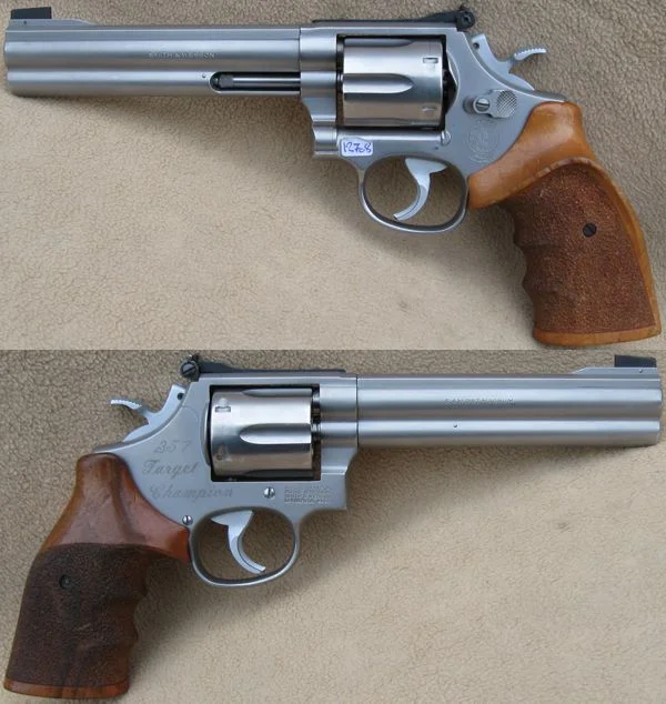 S&W M.686 6" Target Champion .357Mag. Pæn stand. 9.980,-