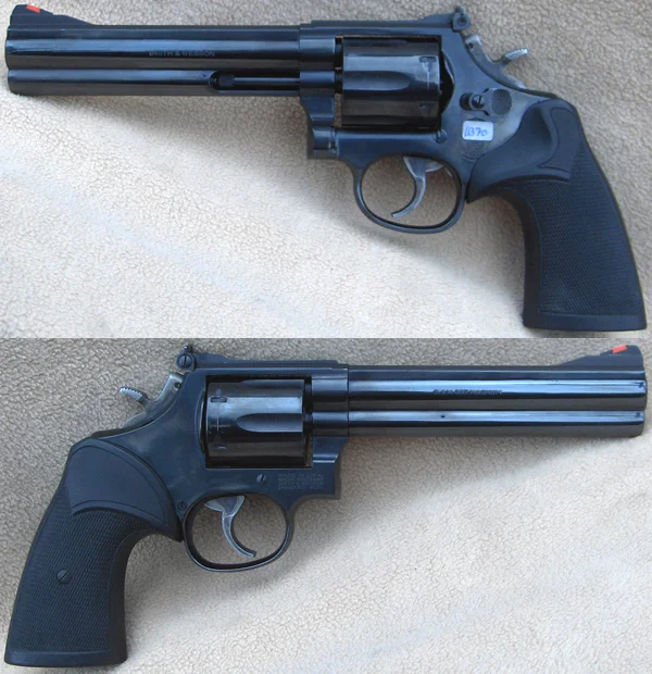 S&W M.586 6" .357 Mag. Flot stand. 7.980,-