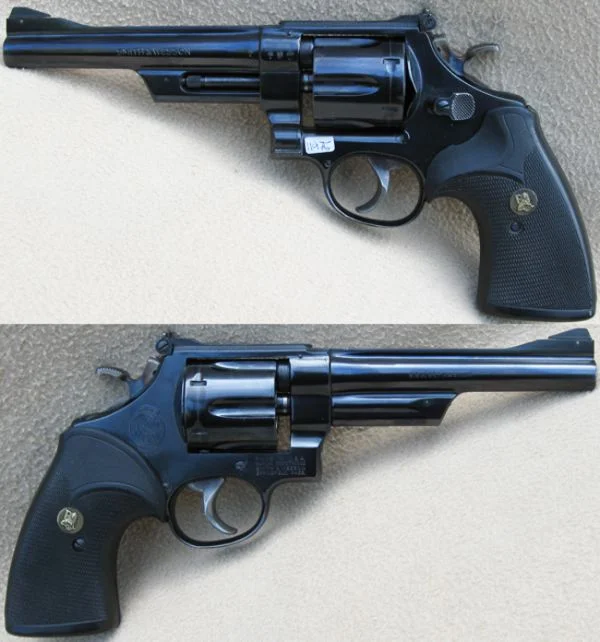 S&W M.27 6" .357 Mag. Flot stand 7.980,-