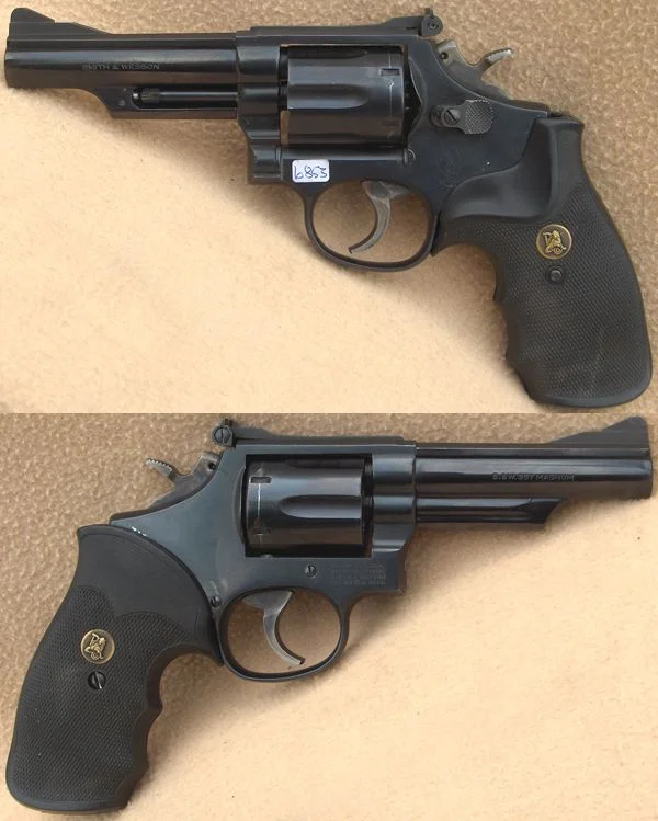 S&W M.19 4" .357 Mag. Pæn stand. 6.480,-