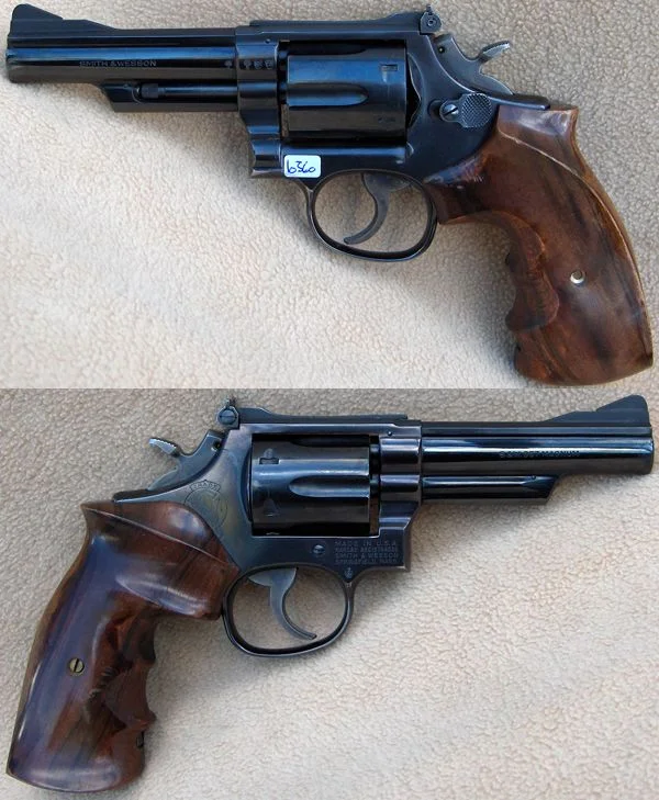 S&W M.19 4" .357 Mag. Flot stand. 6.980,-