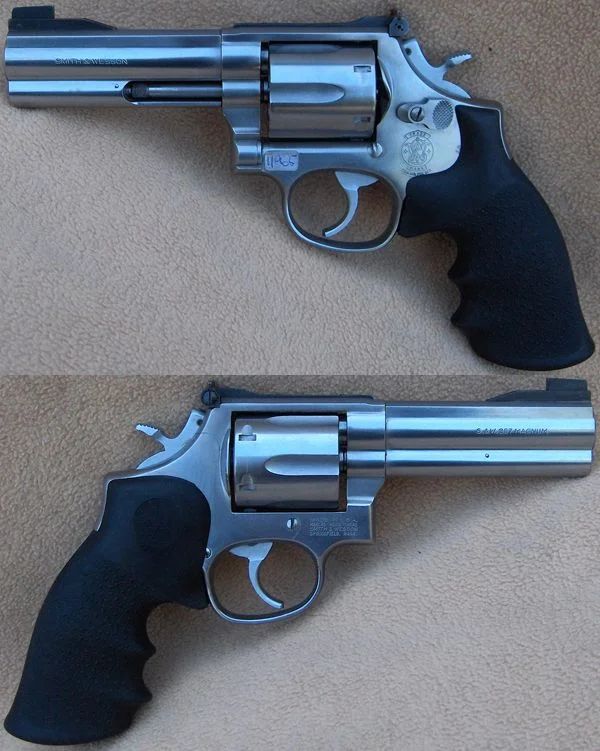 S&W M.686 4" .357 Mag. Flot stand. Custom 8.980,-