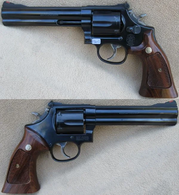 S&W M.586 6" .357 Mag. Flot stand. 8.980,-