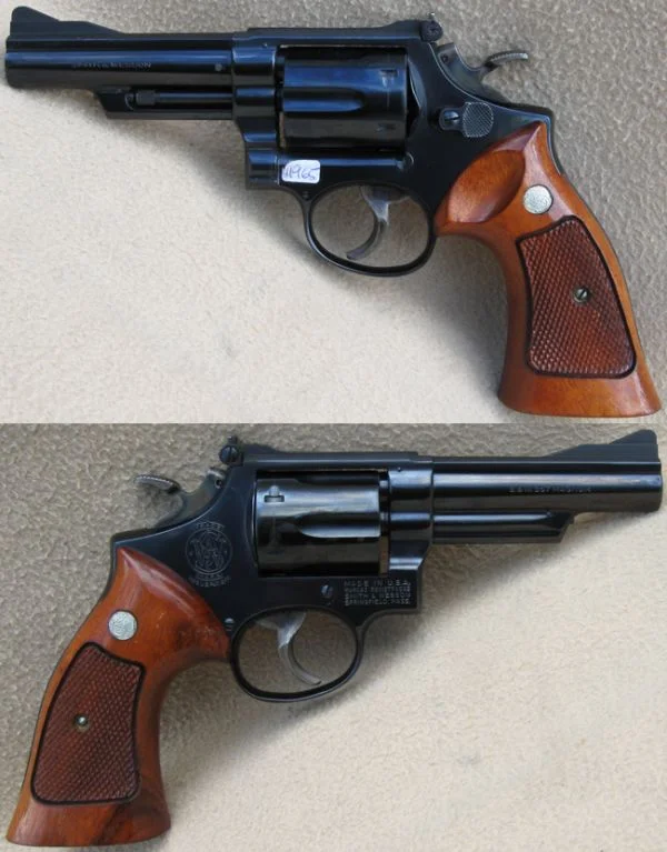 S&W M.19 4" .357 Mag. Pæn stand. 6.980,-