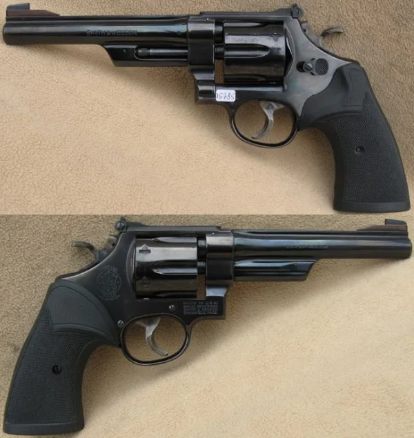 S&W M.27 6" .357 Mag. Flot stand. 7.980,-