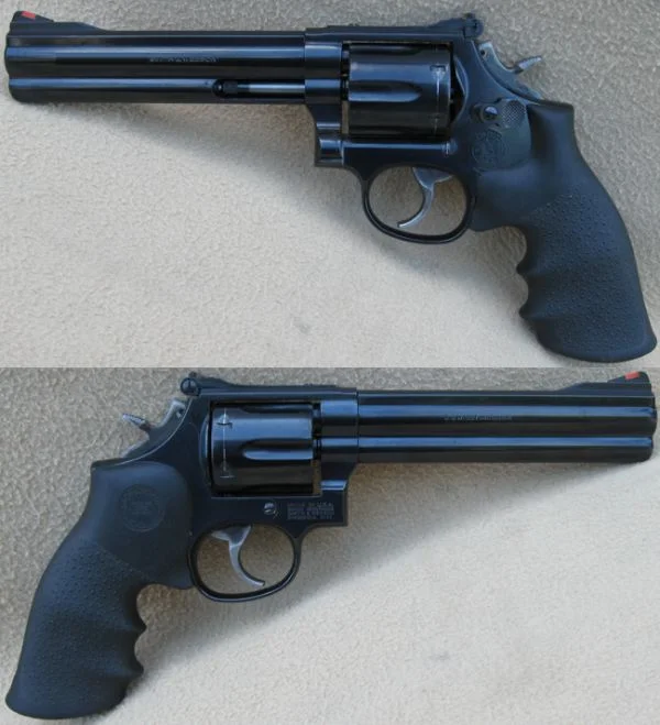 S&W M.586 6" .357 Mag. Flot stand. 8.980,-